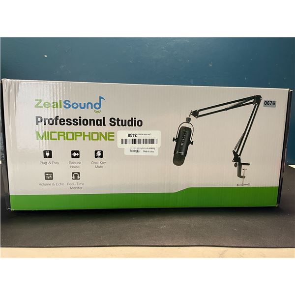 Lot of 1 ZealSound Professional Studio Microphone