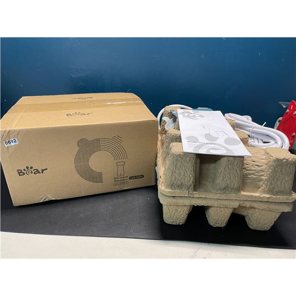Lot of 1 Bear Garment Steamer - Light Yellow (Model: GTJ-A13F2)