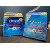 Image 1 : Lot of 2 Boxes of Crest 3D Whitestrips Teeth Whitening Kits - TwinPacks (2x28 strips per box)
