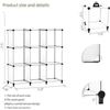 Image 2 : Lot of 1 Wolizom 9-Cube Storage Organizer - Brand New!