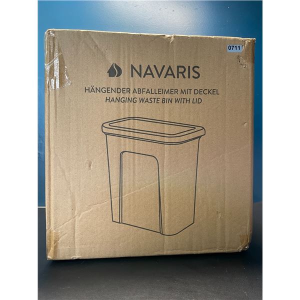 Lot of 1 Navaris Hanging Waste Bin w/ Lid