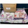Image 2 : Lot of 1 Moonsea Toddler Nap Mat with Removable Pillow - Pink Flower Design