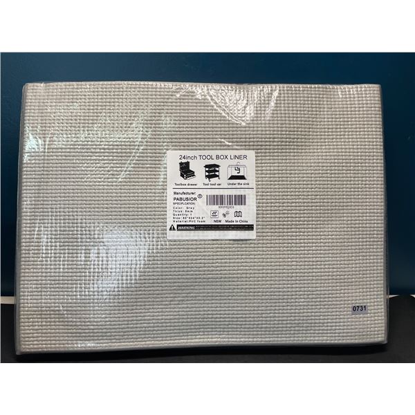 Lot of 1 Pack of 24-inch Tool Box Liner (82 x 24inch)