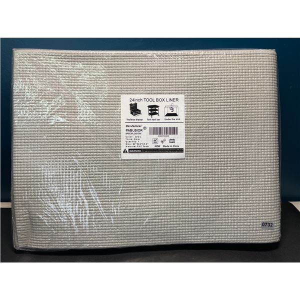 Lot of 1 Pack of 24-inch Tool Box Liner (82 x 24inch)