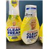 Image 2 : Lot of 3 Mr.Clean - Clean Freak - Multi-Purpose Cleaners - 1x Spray Bottle & 2x Extra Refills