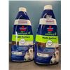 Image 1 : Lot of 2 Jugs of Bissell Pet Multi-Surface Cleaners w/ Febreeze - 946mL each