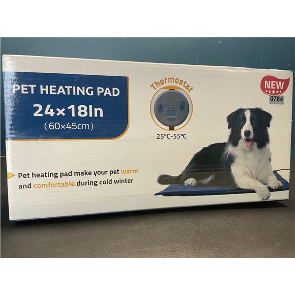 Lot of 1 Pet Heating Pad - 24in x 18in - For Medium/Large Pets