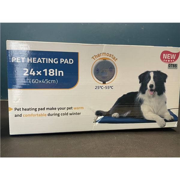 Lot of 1 Pet Heating Pad - 24in x 18in - For Medium/Large Pets