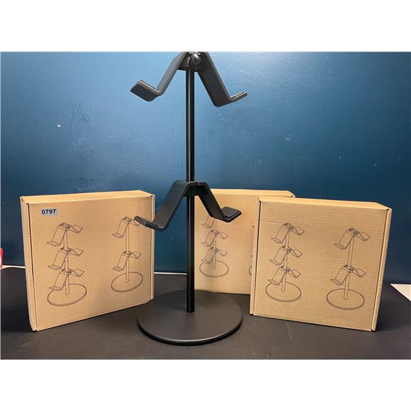 Lot of 3 Controller/Headset Stands (2-Tier) - Brand New!