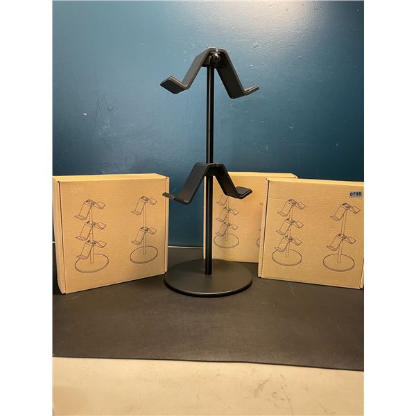 Lot of 3 Controller/Headset Stands (2-Tier) - Brand New!