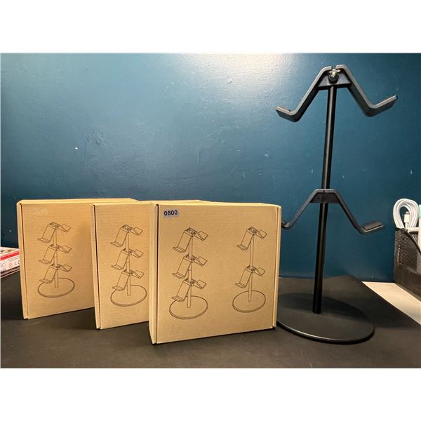 Lot of 3 Controller/Headset Stands (2-Tier) - Brand New!