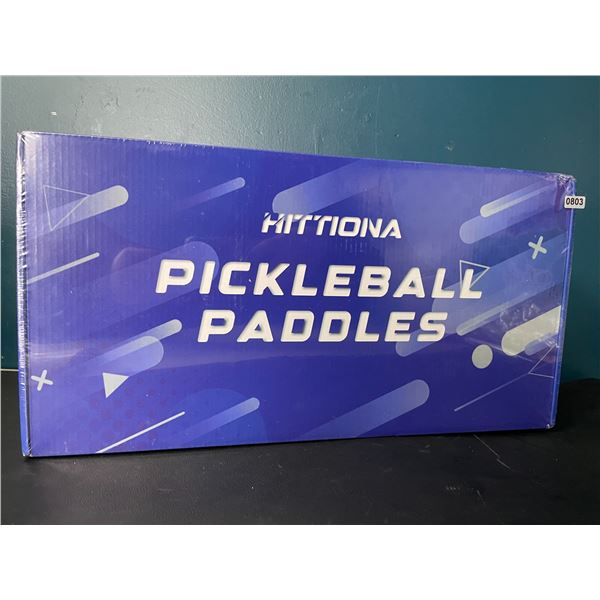 Lot of 1 Hittiona Pickleball Paddle Set - New Sealed!
