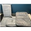 Image 1 : Lot of 2 Travel Bag Sets - Includes Assorted Bag Sizes for Easy Travel