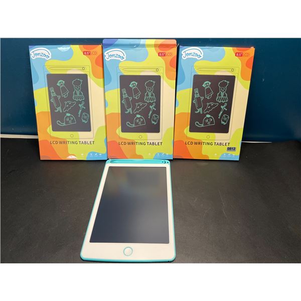 Lot of 3 LCD Writing/Drawing Doodle Tablets - 8 inch