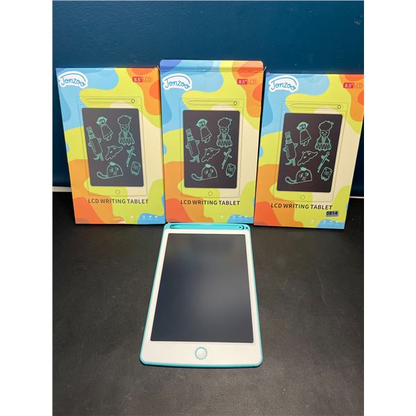 Lot of 3 LCD Writing/Drawing Doodle Tablets - 8 inch
