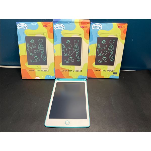 Lot of 3 LCD Writing/Drawing Doodle Tablets - 8 inch