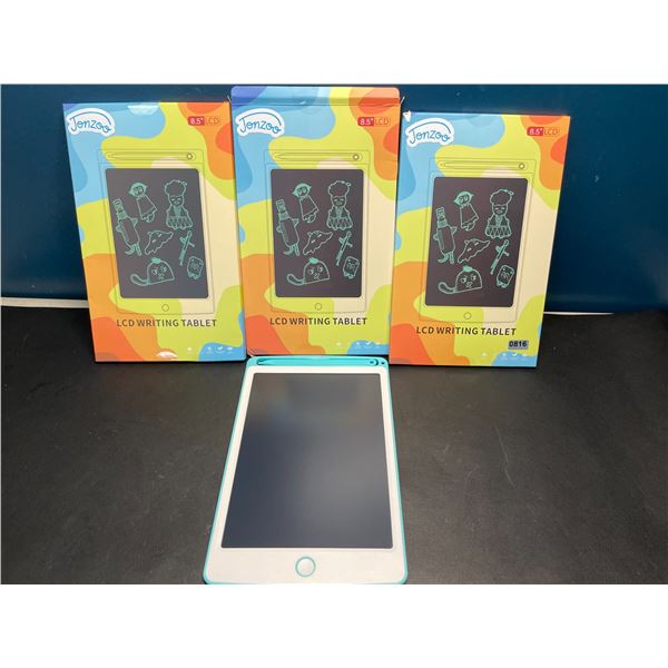Lot of 3 LCD Writing/Drawing Doodle Tablets - 8 inch
