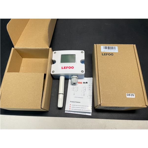 Lot of 2 Lefoo Temperature and Humidity Transmitters
