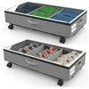 Image 1 : Lot of 1 Under-Bed Storage with Wheels - 2pack (Grey)