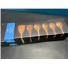 Image 1 : Lot of 1 Zulay Kitchen Teak Wood Kitchen Utensils Set - 6PCS