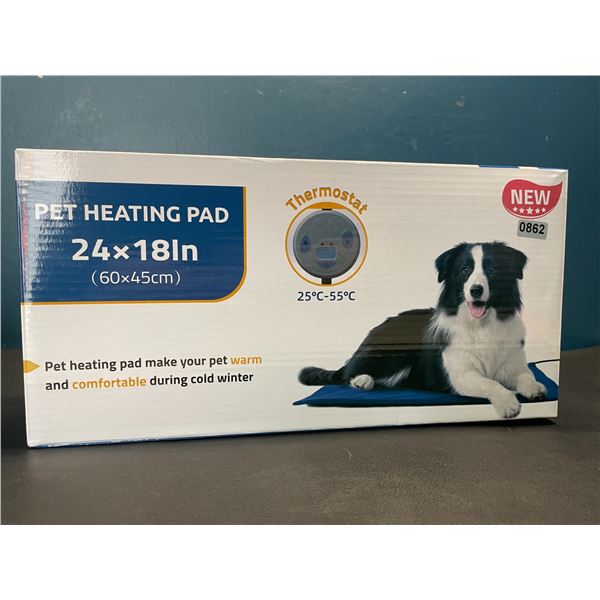Lot of 1 Pet Heating Pad - 24in x 18in - For Medium/Large Pets