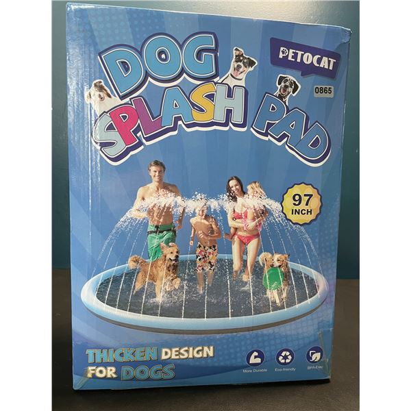 Lot of 1 Dog Splash Pad - 97 inch Large Size!