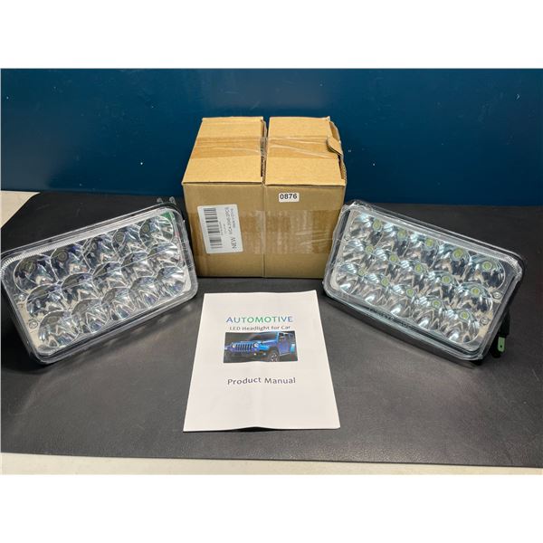Lot of 2 LED Headlights for Offroading