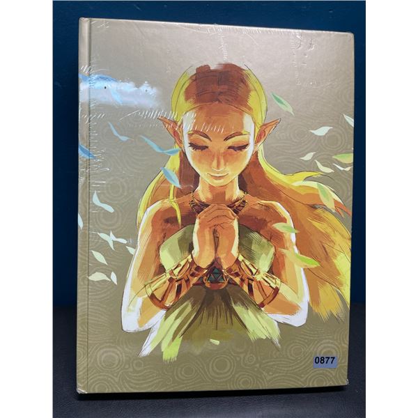 Lot of 1 "The Legend of Zelda: Breath of the Wild" Game Guide Book w/ Map Poster - New Sealed!