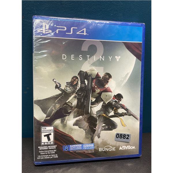 Lot of 1 Destiny 2 Video Game for PS4 - New Sealed
