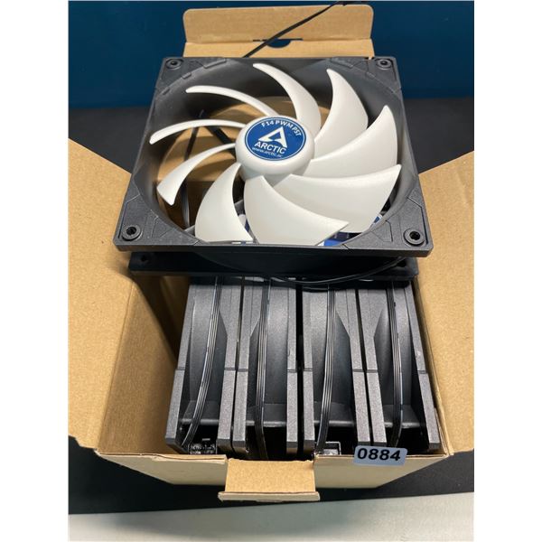 Lot of 1 Pack of Arctic F14 PWM PST Case Fans for PC - 5 PCS