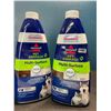 Image 1 : Lot of 2 Jugs of Bissell Pet Multi-Surface Cleaners w/ Febreeze - 946mL each