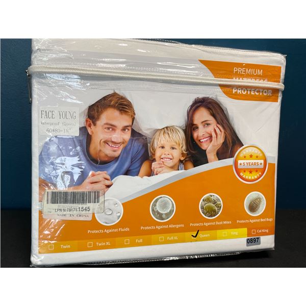 Lot of 1 Queen Size Premium Mattress Protector