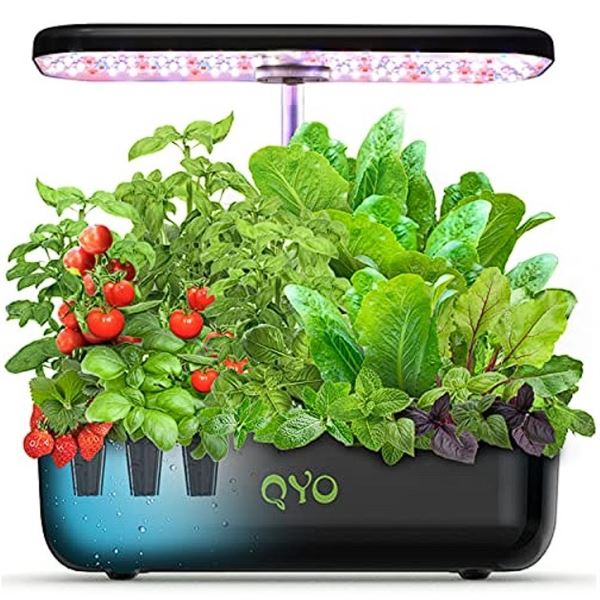Lot of 1 QYO Hydroponics Indoor Growing System/Herb Garden - Brand New!