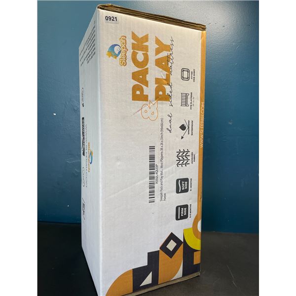 Lot of 1 Sleepah Pack and Play Mattress for Playpens - 38 x 26 x 3inch