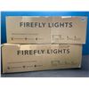 Image 2 : Lot of 2 Boxes of Firefly Solar Garden Lights - 8PCS each/16 total