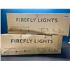 Image 2 : Lot of 2 Boxes of Firefly Solar Garden Lights - 8PCS each/16 total