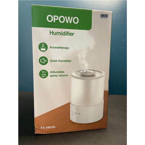 Lot of 1 Opowo 2.5L Cool Mist Humidifier/Diffuser w/ Smart App Control & Night Lights - Brand New!
