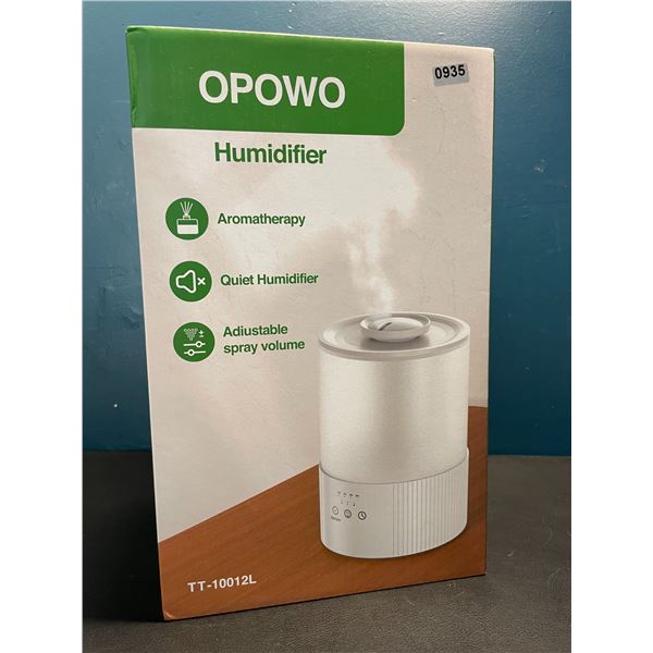 Lot of 1 Opowo 2.5L Cool Mist Humidifier/Diffuser w/ Smart App Control & Night Lights - Brand New!