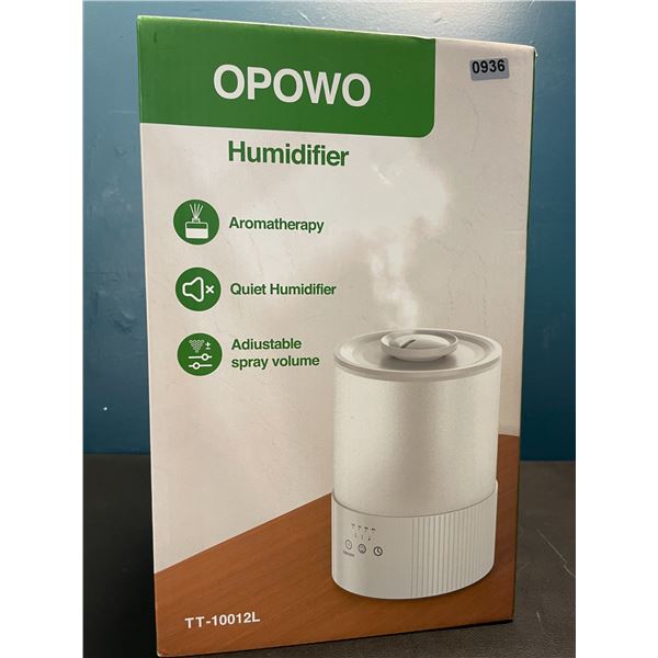 Lot of 1 Opowo 2.5L Cool Mist Humidifier/Diffuser w/ Smart App Control & Night Lights - Brand New!