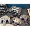 Image 3 : Lot of 4 Nintendo 64 Consoles w/ 4 Controllers & Accessories - Used - For Parts/Repair