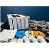 Image 2 : Lot of 5 Nintendo Wii Consoles w/ Cords, Controllers, Accessories, and 3 Games - Used