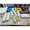 Image 5 : Lot of 5 Nintendo Wii Consoles w/ Cords, Controllers, Accessories, and 3 Games - Used