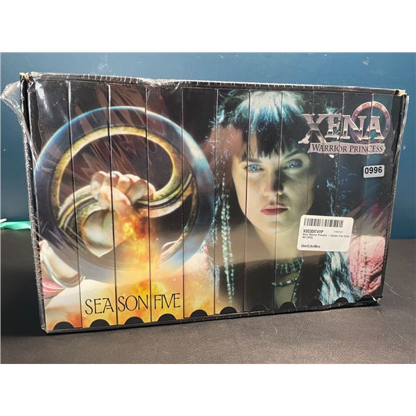 Lot of 1 Set of XENA Warrior Princess VHS Tapes