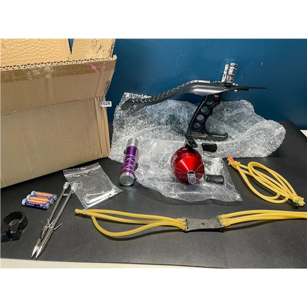 Lot of 1 Professional Slingshot Set for Adults