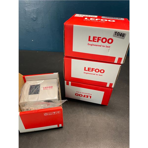 Lot of 4 Lefoo Pressure Controls