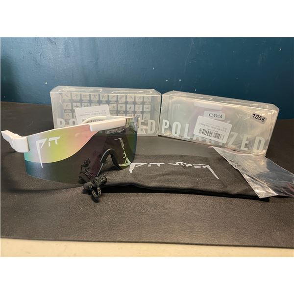 Lot of 2 Pit Viper Polarized Sunglasses