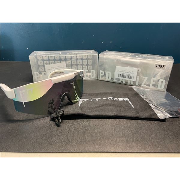 Lot of 2 Pit Viper Polarized Sunglasses