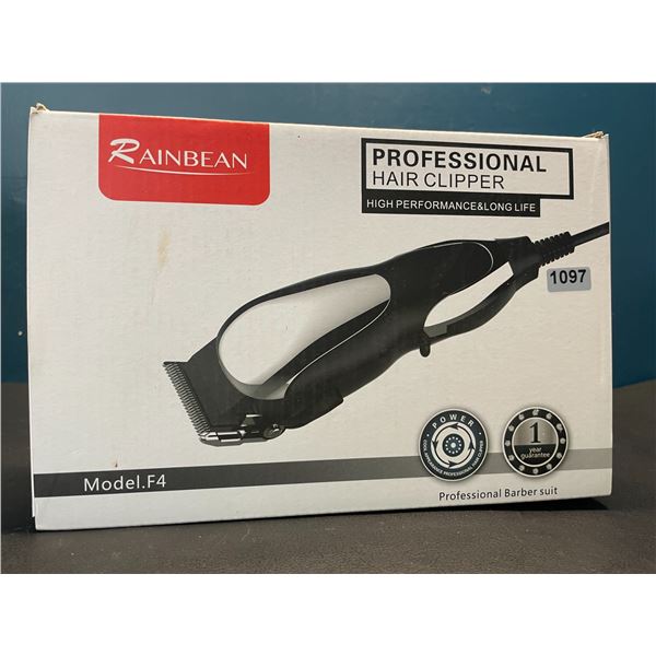 Lot of 1 Rainbeam Professional Hair Clipper Set for Men - Brand New!