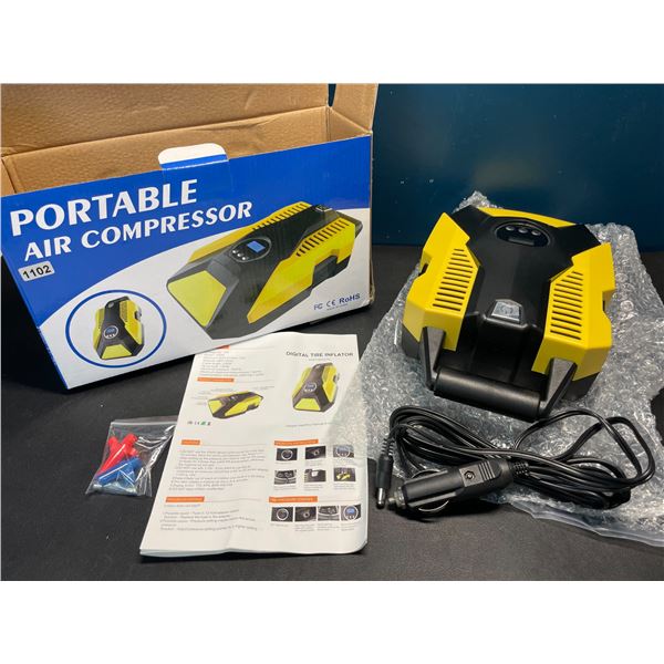 Lot of 1 Portable Air Compressor/Tire Inflator - Brand New!