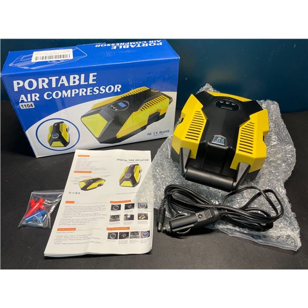 Lot of 1 Portable Air Compressor/Tire Inflator - Brand New!